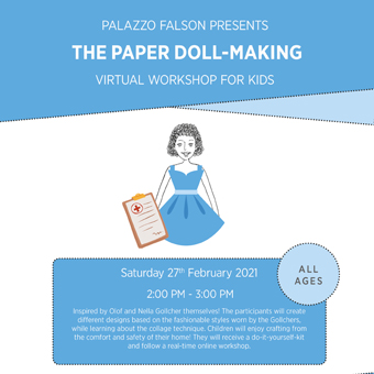 Paper Doll Workshop - Second Session MBK340