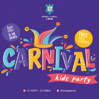Carnival kids party Square