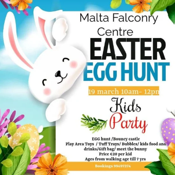 Easter egg hunt march