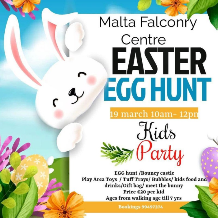 Easter egg hunt march