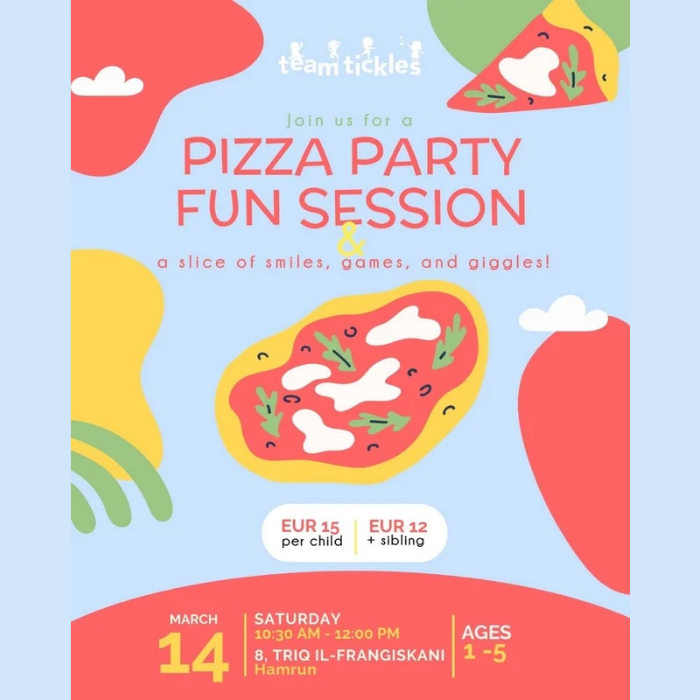 Pizza party fun session