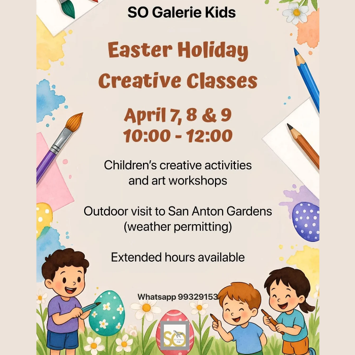 easter holiday creative classes