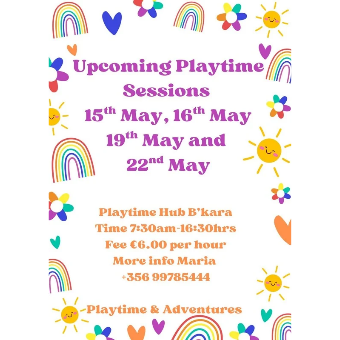 Upcoming Playtime Session